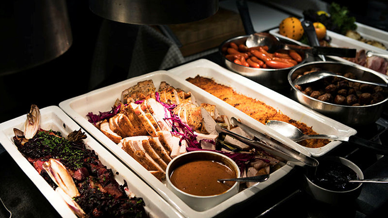 Birkakryssning med julbord
