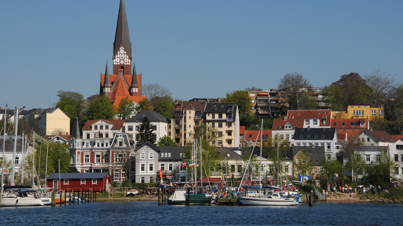 Flensburg med Römö och Sylt